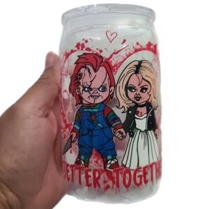 CHUCK AND SALLY 16OZ ACRYLIC CUP